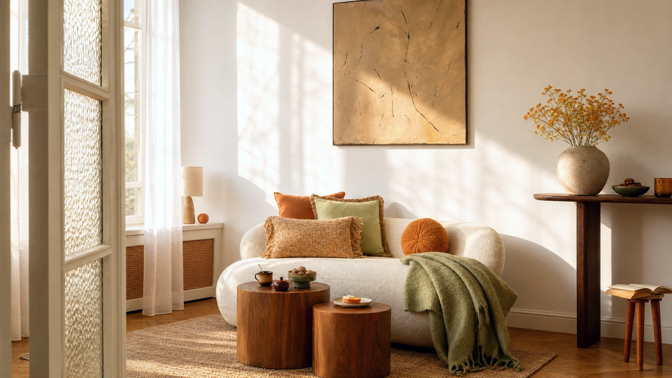Menuisier expérimenté travaillant en atelier, posant ou façonnant une menuiserie bois de qualité, entouré d'outils professionnels et de matériaux bois nobles. L'image doit montrer le savoir-faire artisanal et la précision du travail, dans un cadre d'atelier professionnel bien équipé, mettant en avant l'expertise métier de Le Poseur.